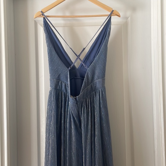 ⚡️3 DRESSES FOR $50⚡️ Baby blue shimmery dress. - Picture 3 of 3